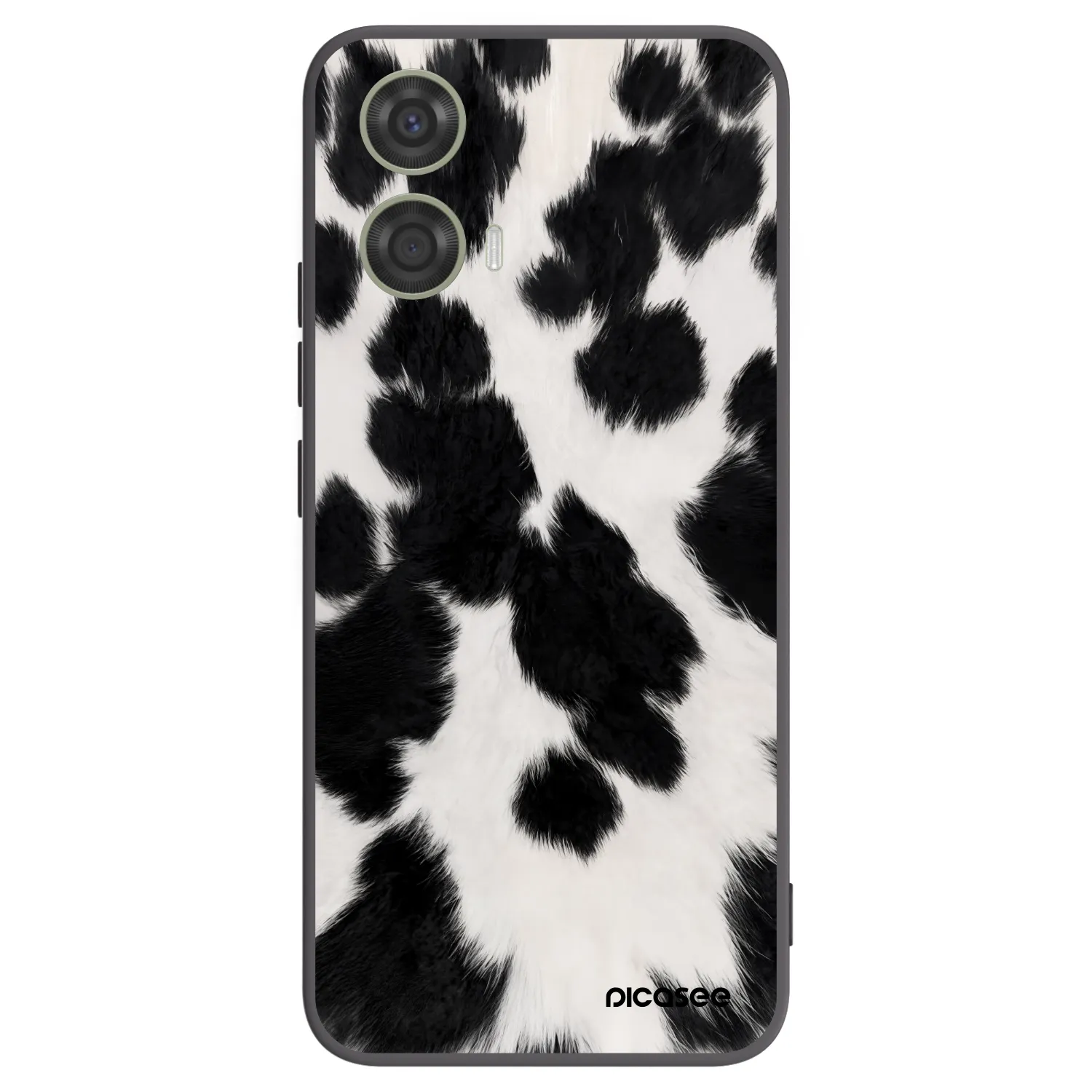Picasee Motorola Moto G24 Hülle - Schwarzes Silikon - Black Moo
