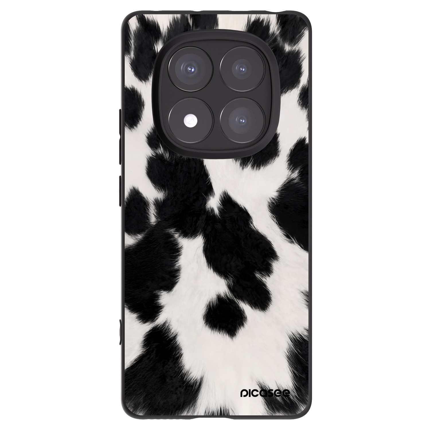 Picasee Xiaomi Redmi Note 14 Pro+ 5G Hülle - Schwarzes Silikon - Black Moo
