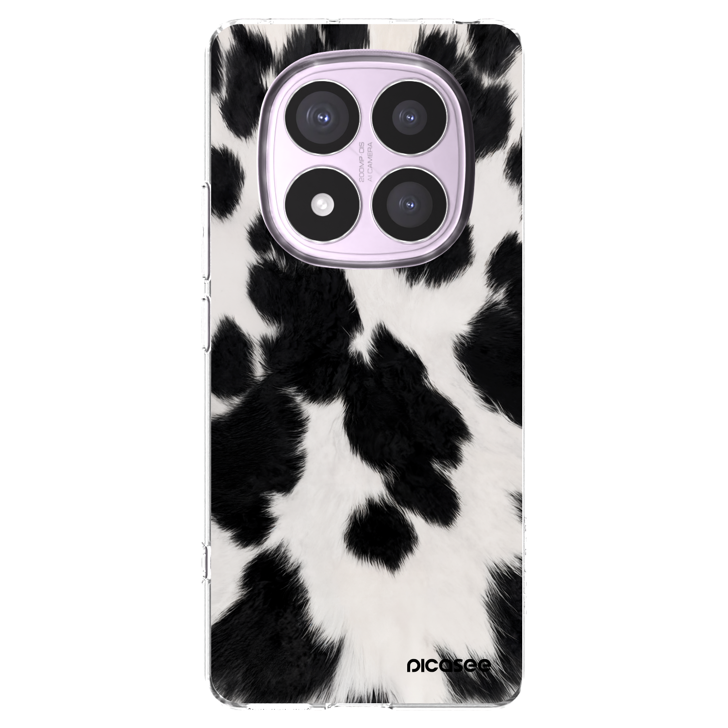 Picasee Xiaomi Redmi Note 14 Pro 5G Hülle - Transparentes Silikon - Black Moo