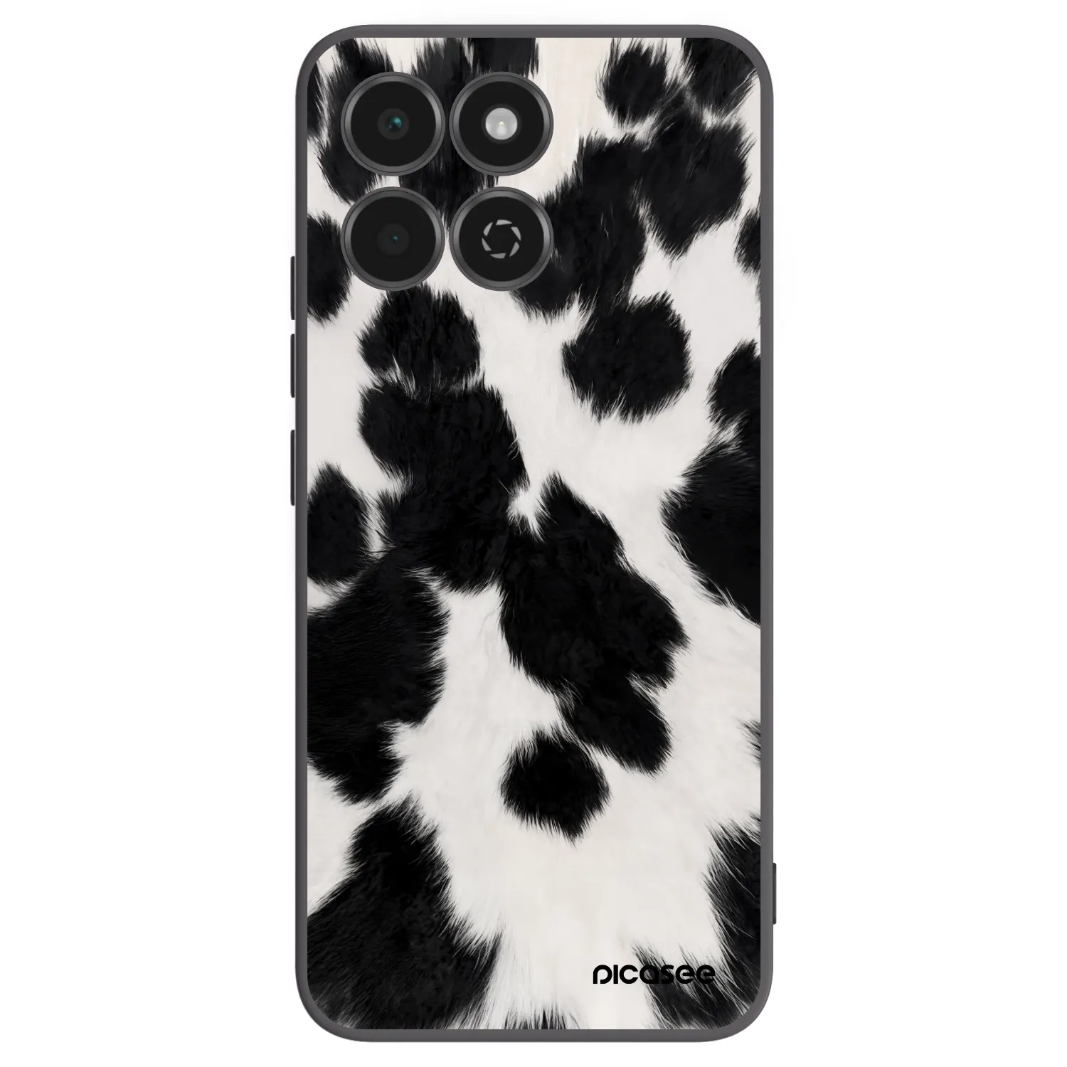 Picasee Honor 200 Smart 5G Hülle - Schwarzes Silikon - Black Moo
