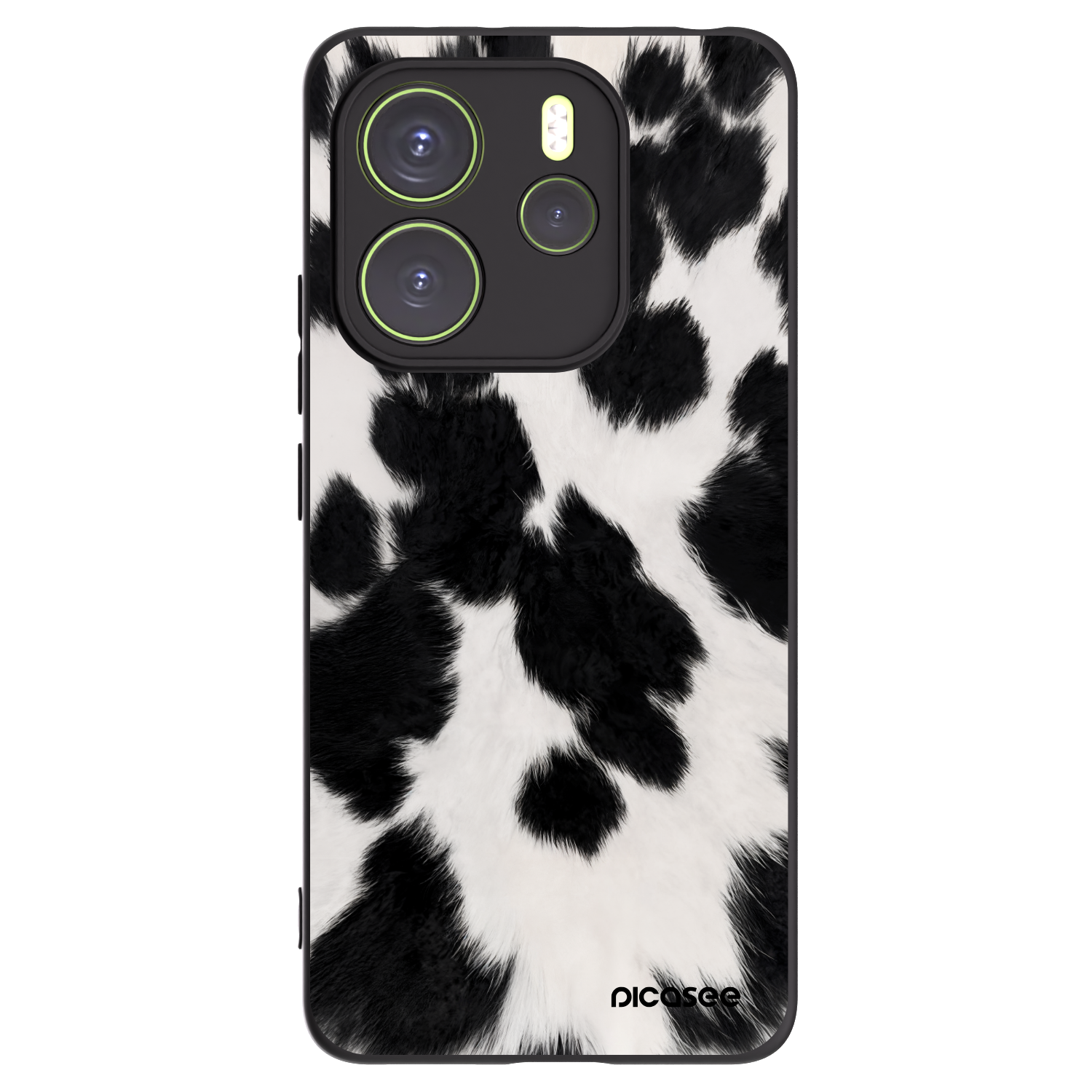 Picasee Xiaomi Redmi Note 14 4G Hülle - Schwarzes Silikon - Black Moo