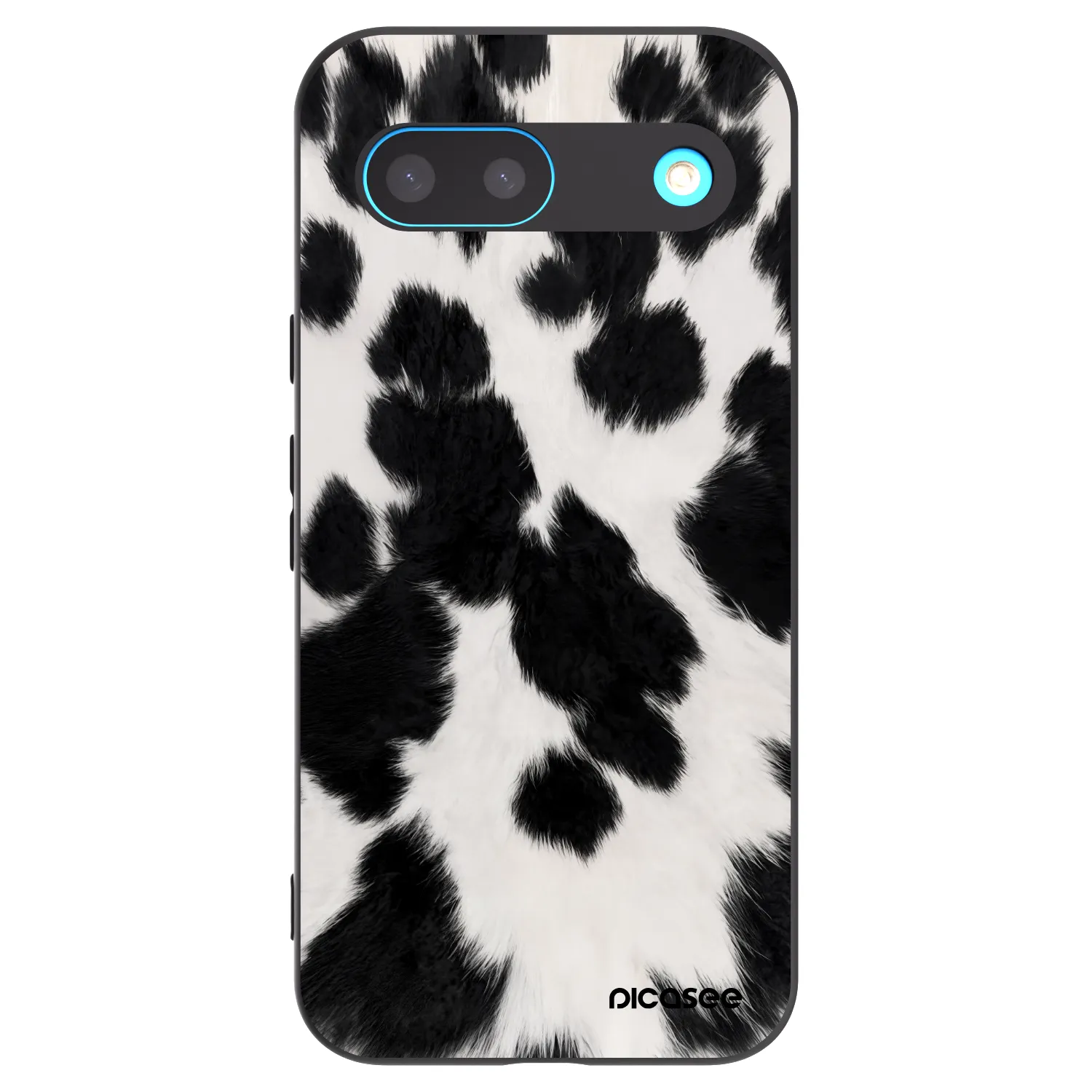 Picasee Google Pixel 8 Hülle - Schwarzes Silikon - Black Moo