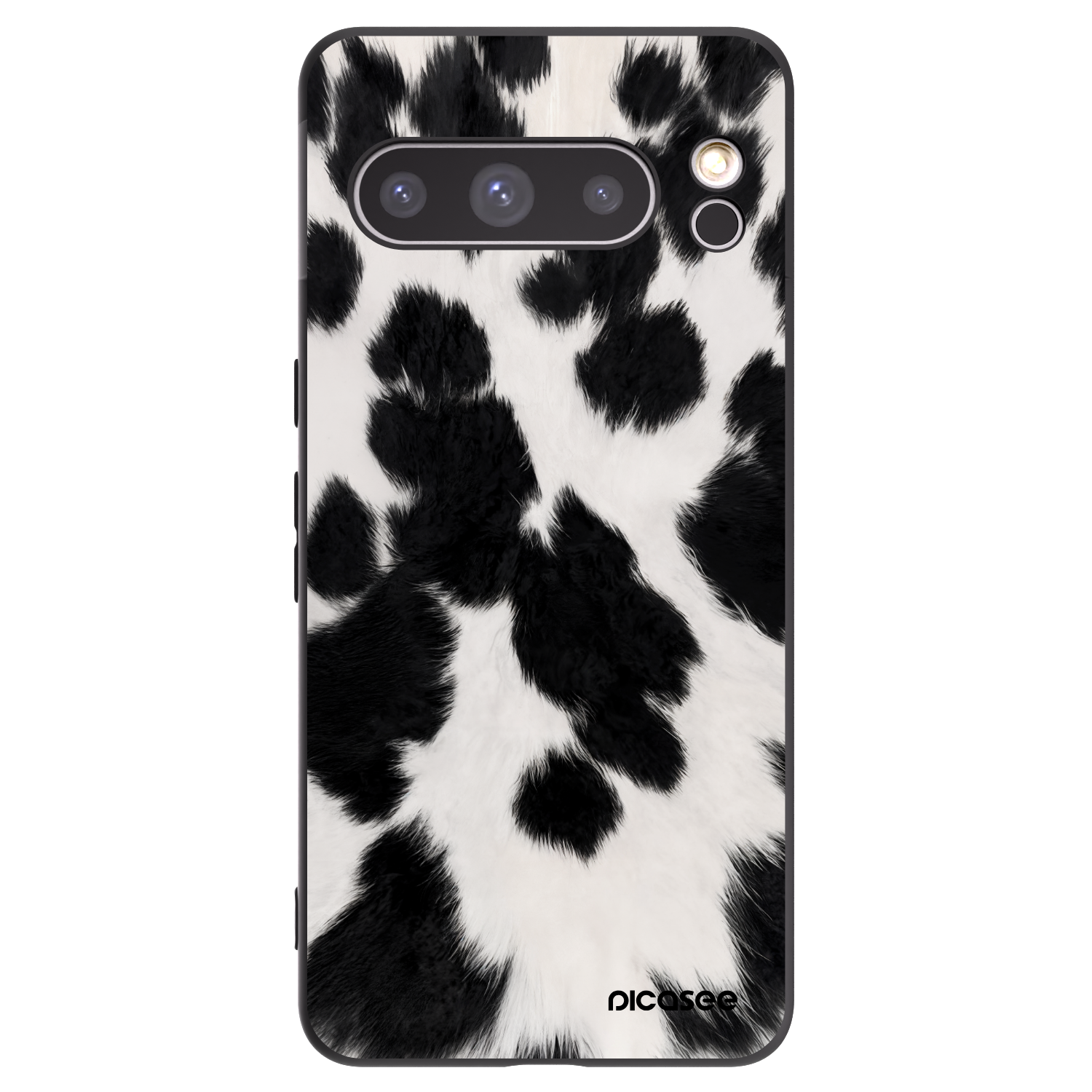 Picasee Google Pixel 8 Pro Hülle - Schwarzes Silikon - Black Moo