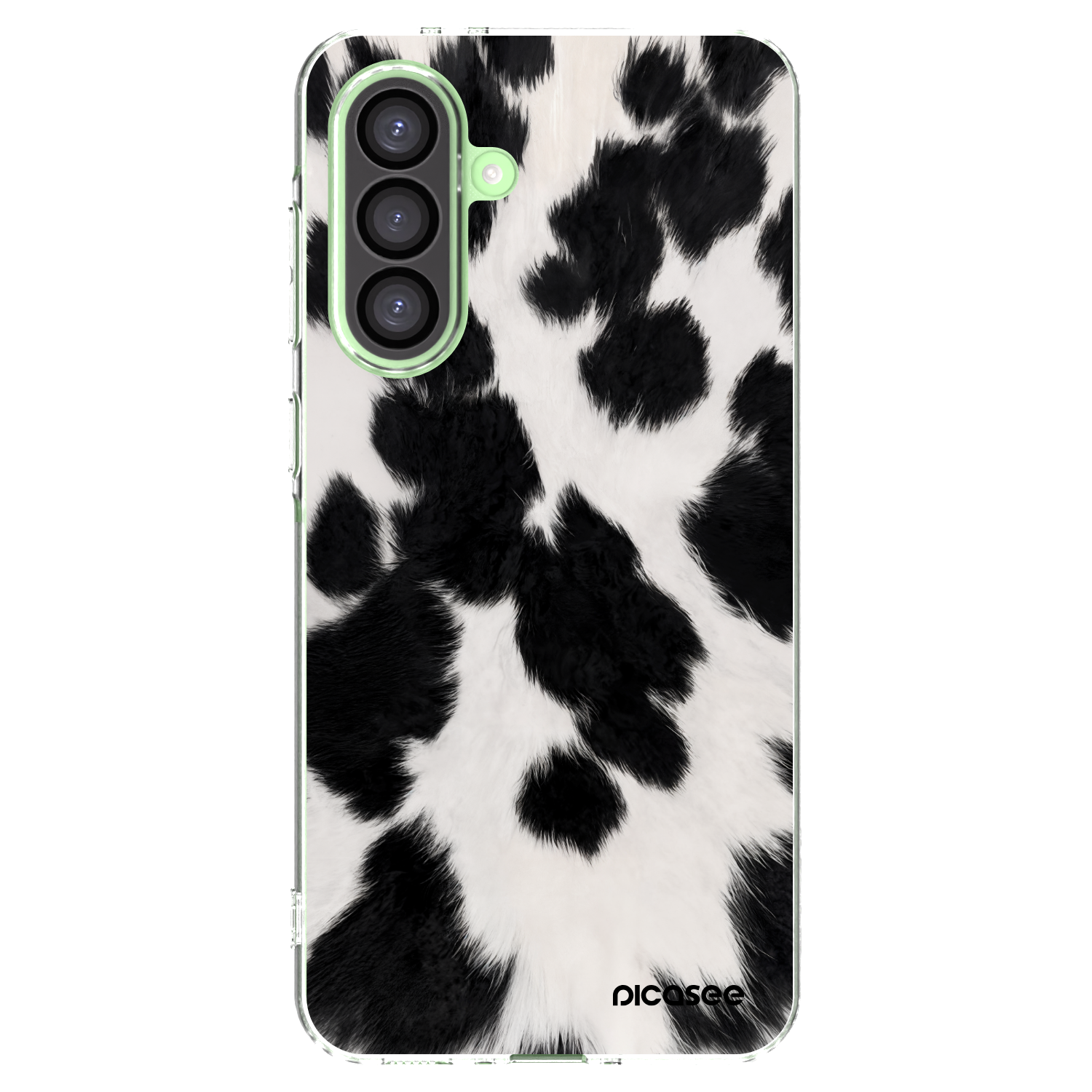 Picasee Samsung Galaxy A26 5G A266B Hülle - Transparentes Silikon - Black Moo