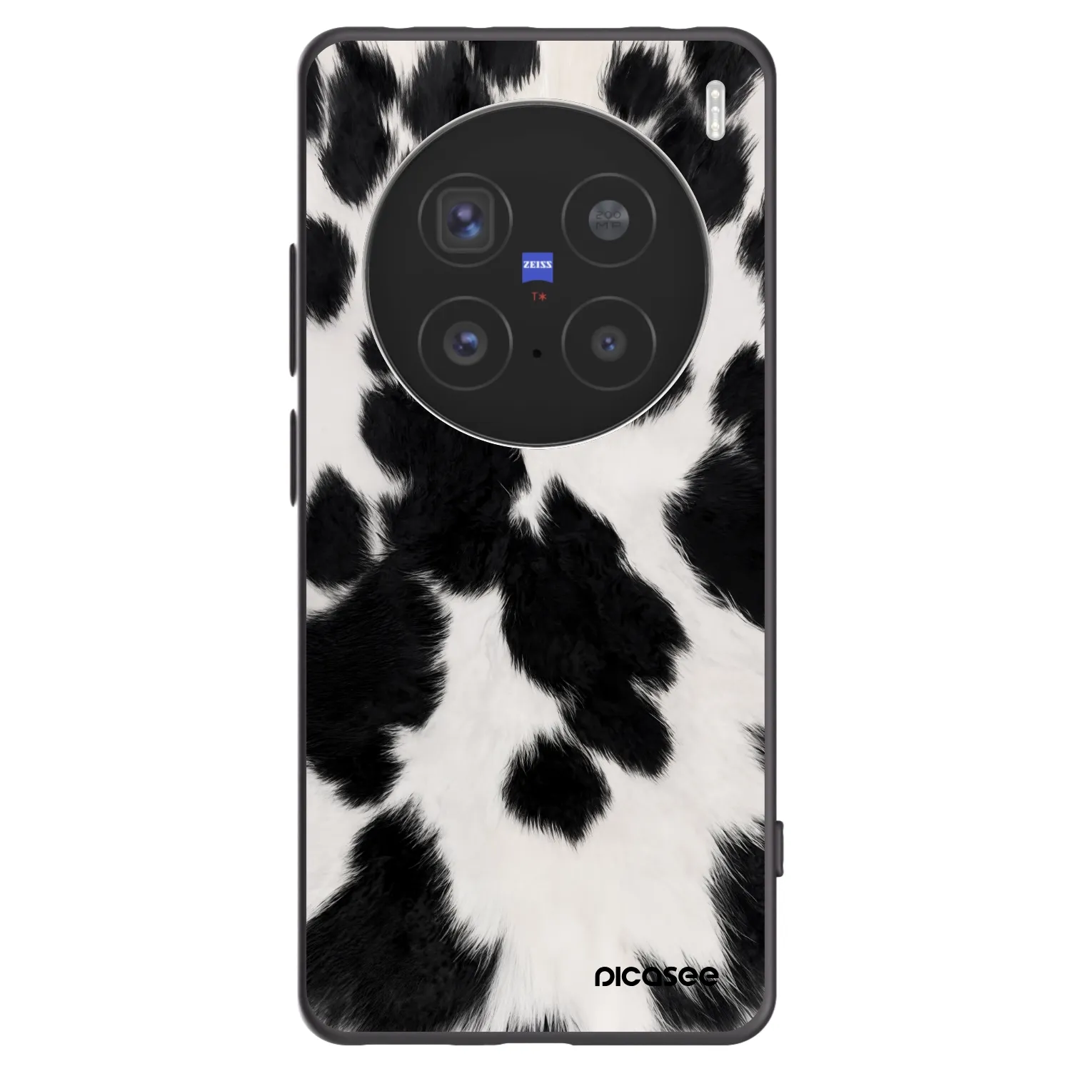 Picasee Vivo X200 Pro Hülle - Schwarzes Silikon - Black Moo