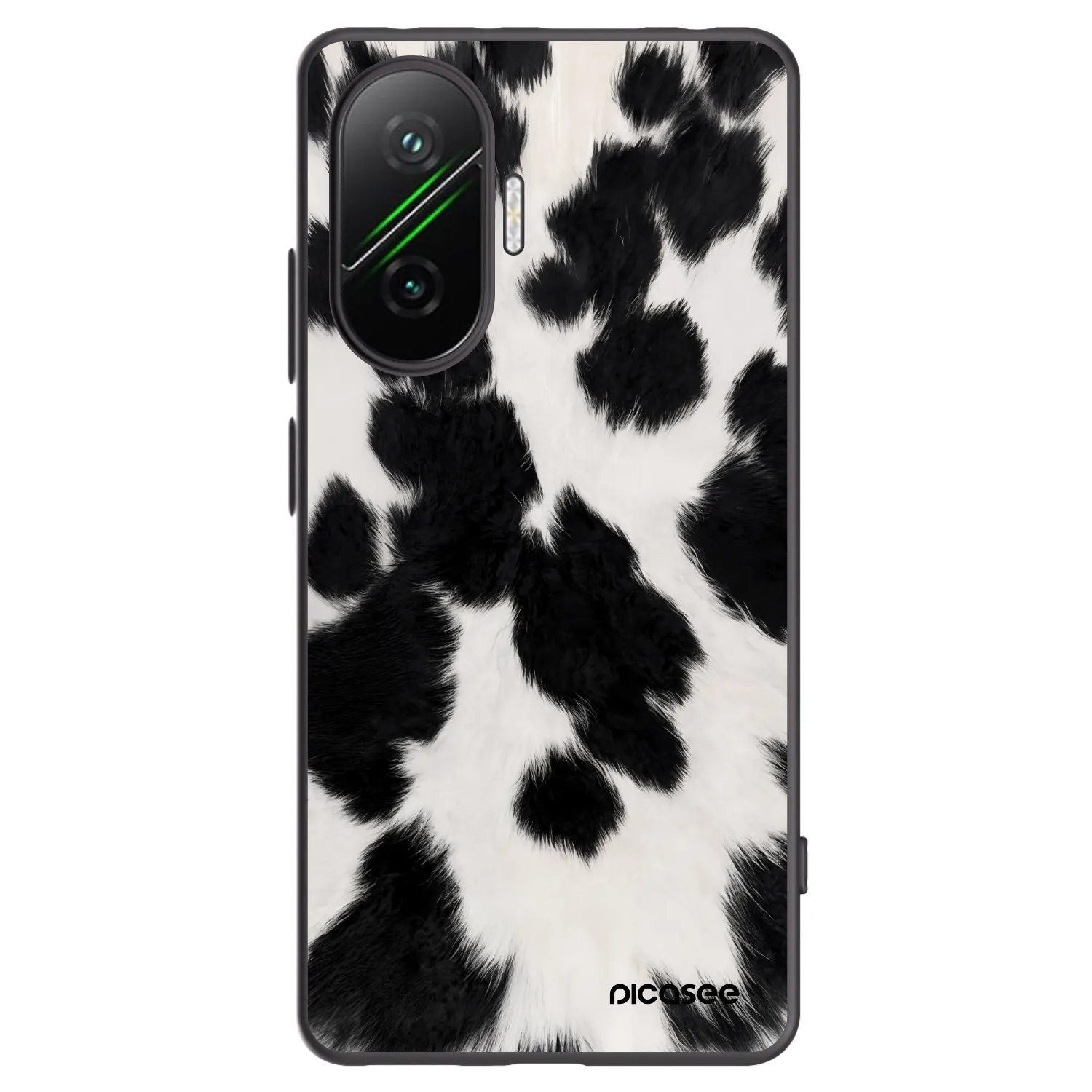 Picasee Xiaomi Poco F7 Pro 5G Hülle - Schwarzes Silikon - Black Moo