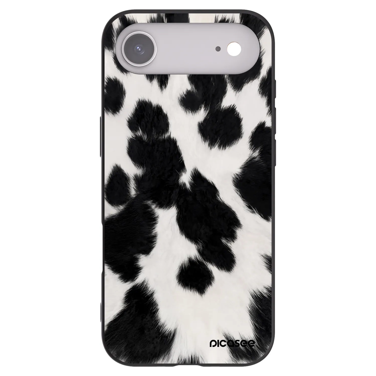 Picasee Apple iPhone Air Hülle - Schwarzes Silikon - Black Moo