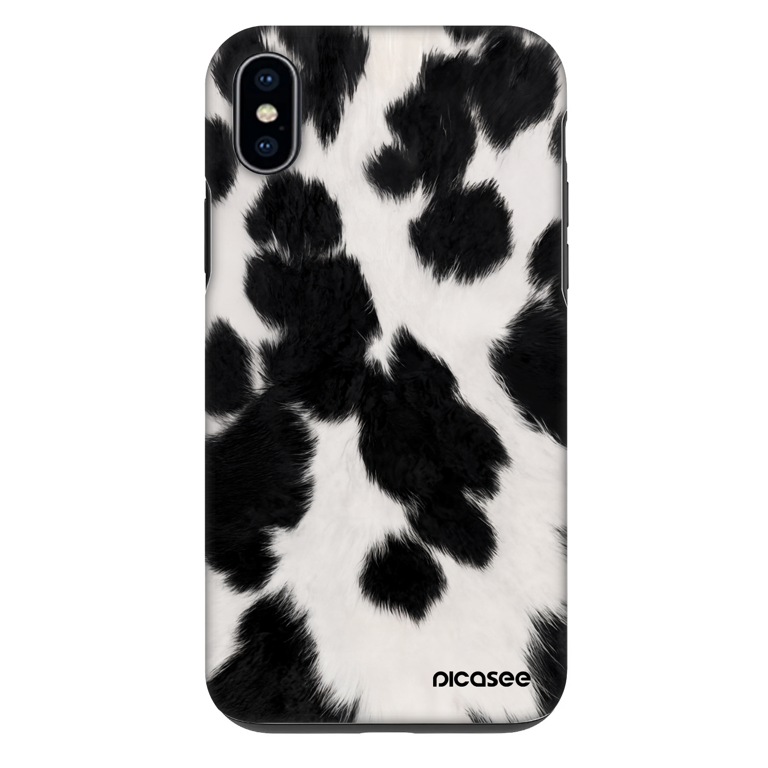 Picasee Fashion Case für Apple iPhone XS Max - Black Moo