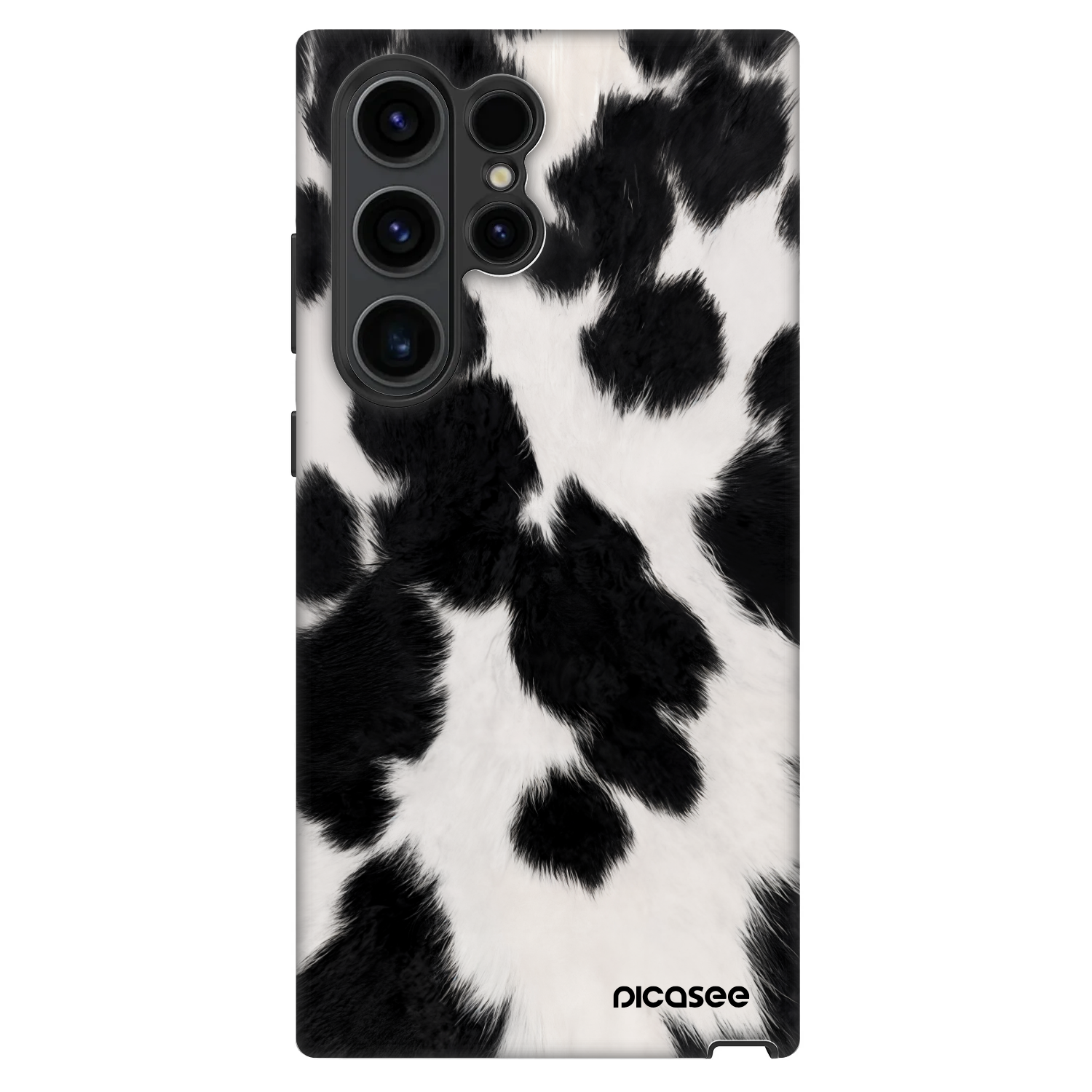 Picasee Fashion Case für Samsung Galaxy S23 Ultra 5G - Black Moo
