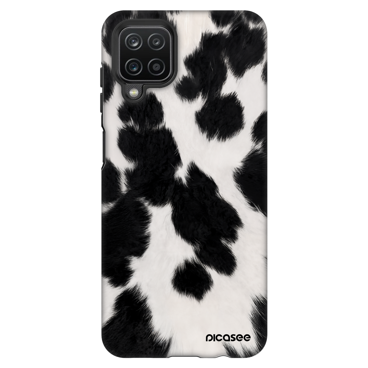Picasee Fashion Case für Samsung Galaxy A12 A125F - Black Moo