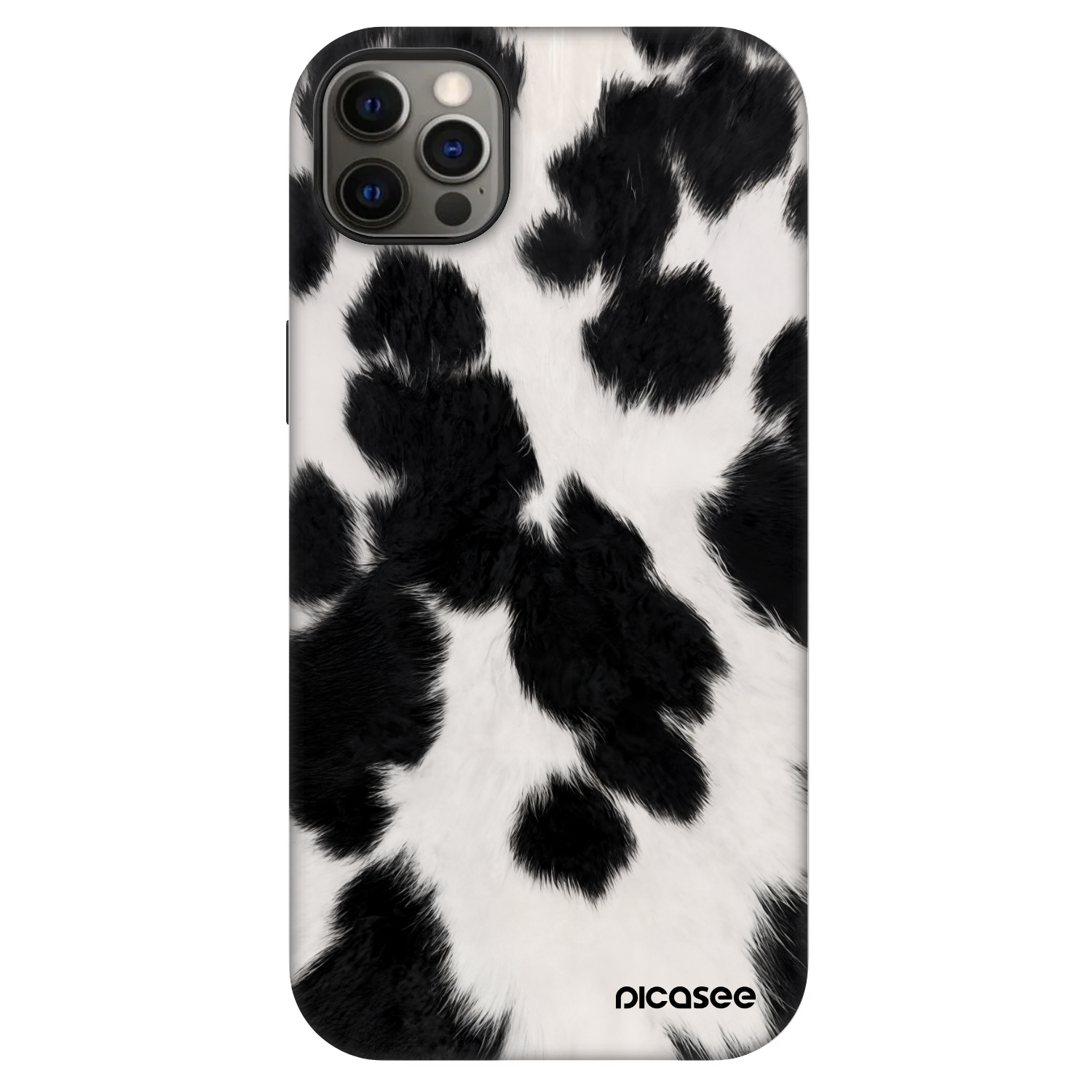 Picasee Fashion Case MagSafe für Apple iPhone 12 Pro Max - Black Moo