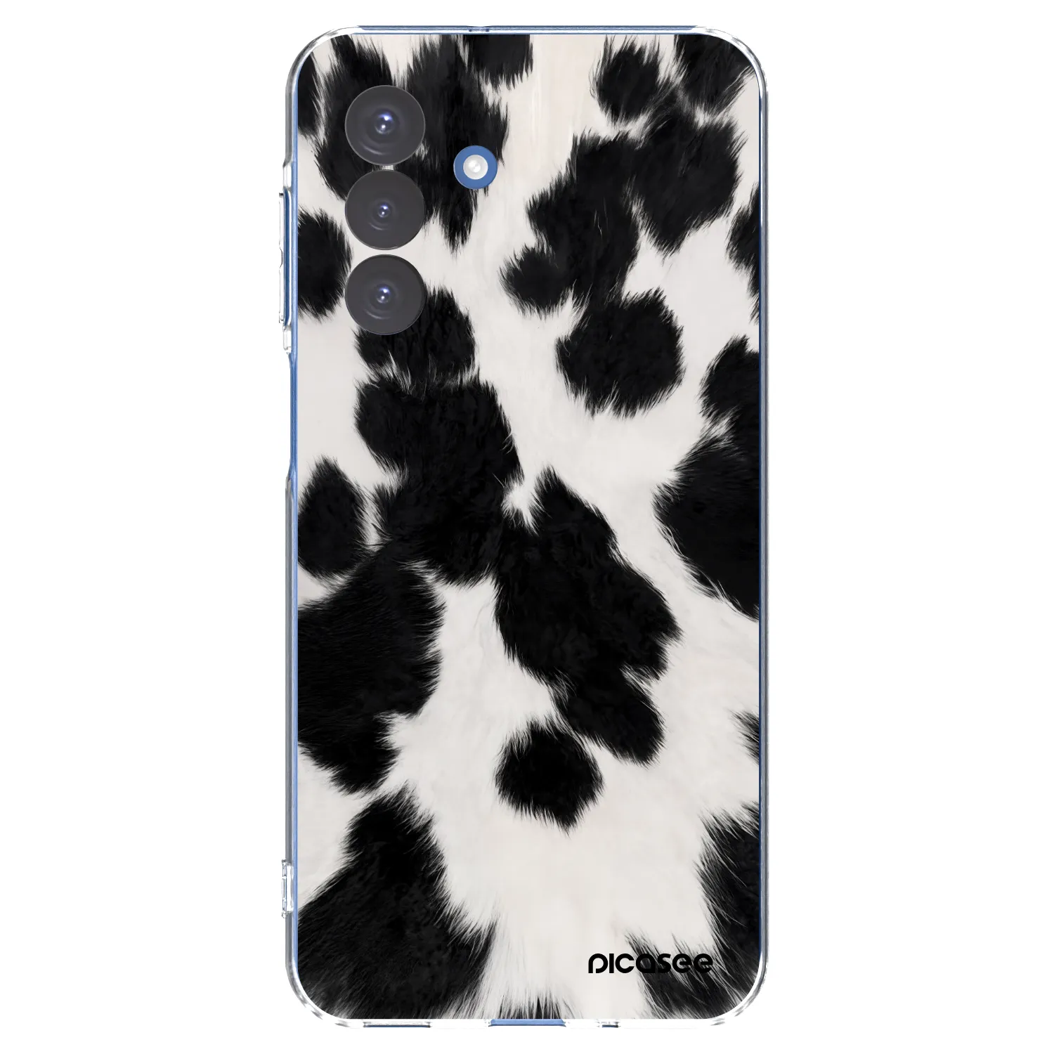 Picasee Samsung Galaxy A17 5G Hülle - Transparentes Silikon - Black Moo