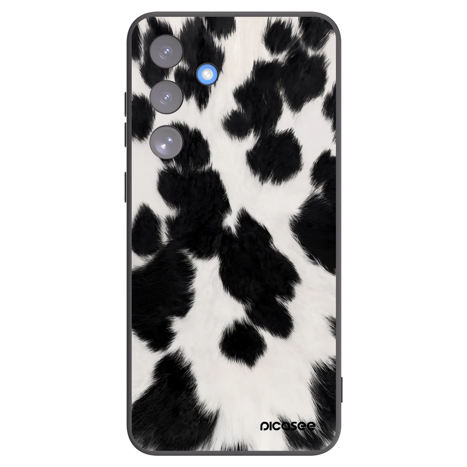Picasee Samsung Galaxy S25 FE 5G Hülle - Schwarzes Silikon - Black Moo