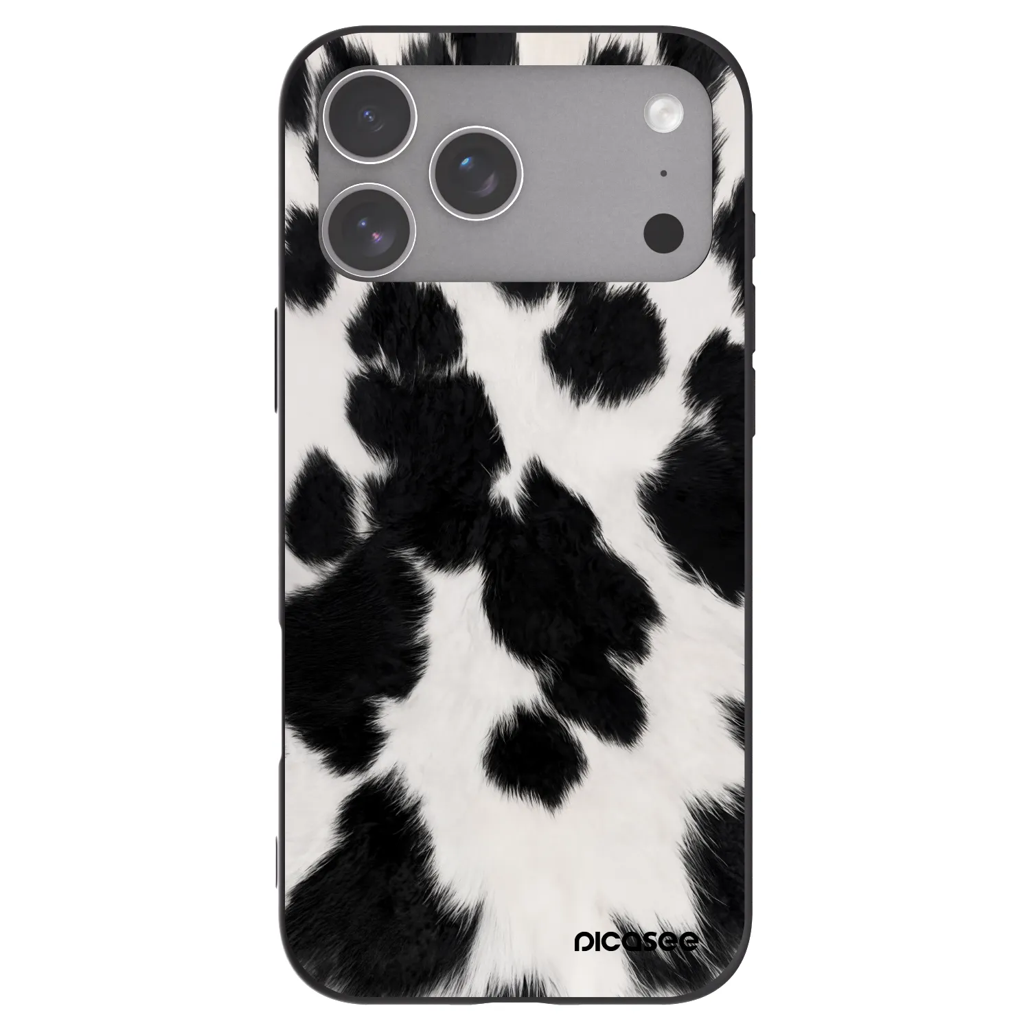 Picasee Apple iPhone 18 Pro Max Hülle - Schwarzes Silikon - Black Moo