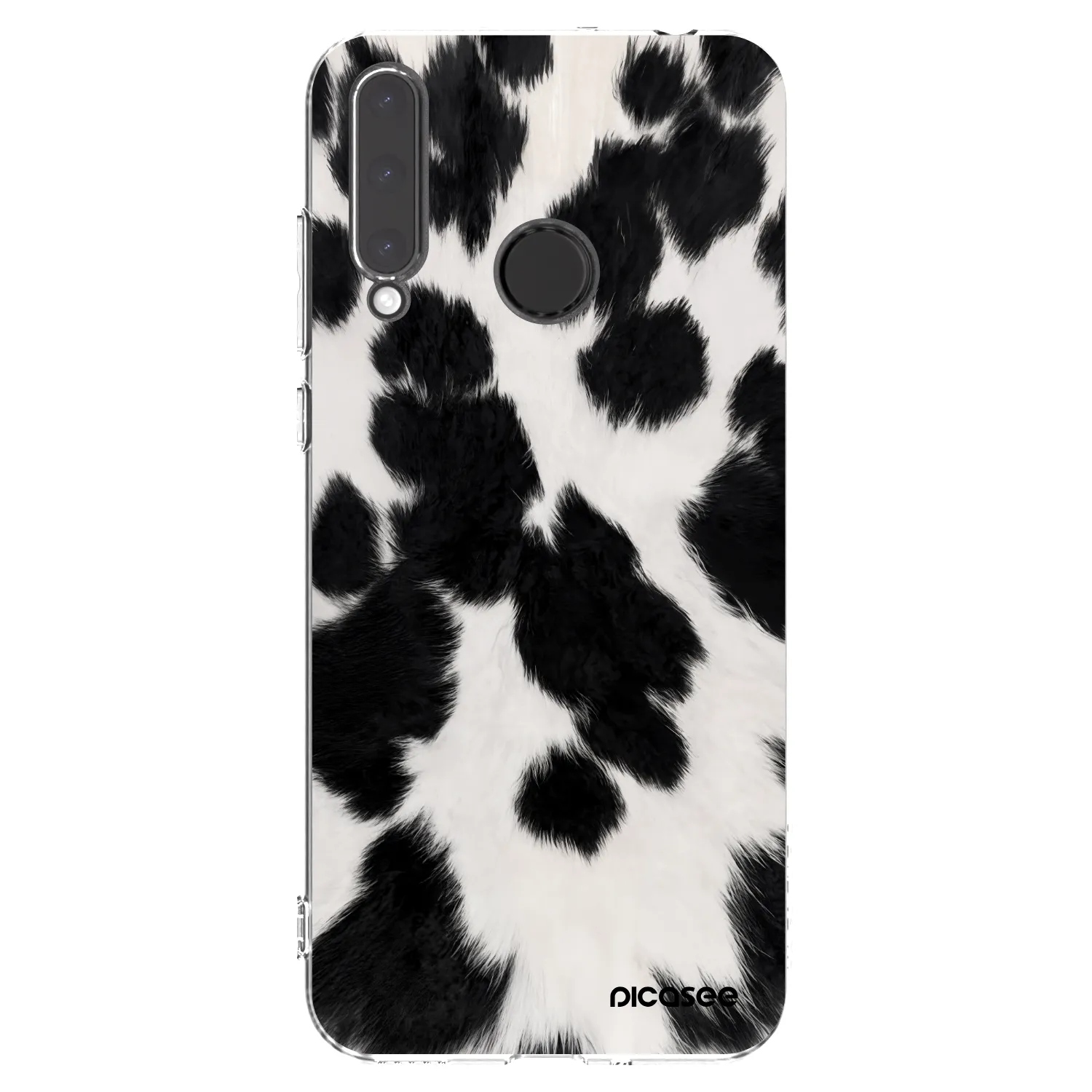 Picasee Honor 20 Lite Hülle - Transparentes Silikon - Black Moo