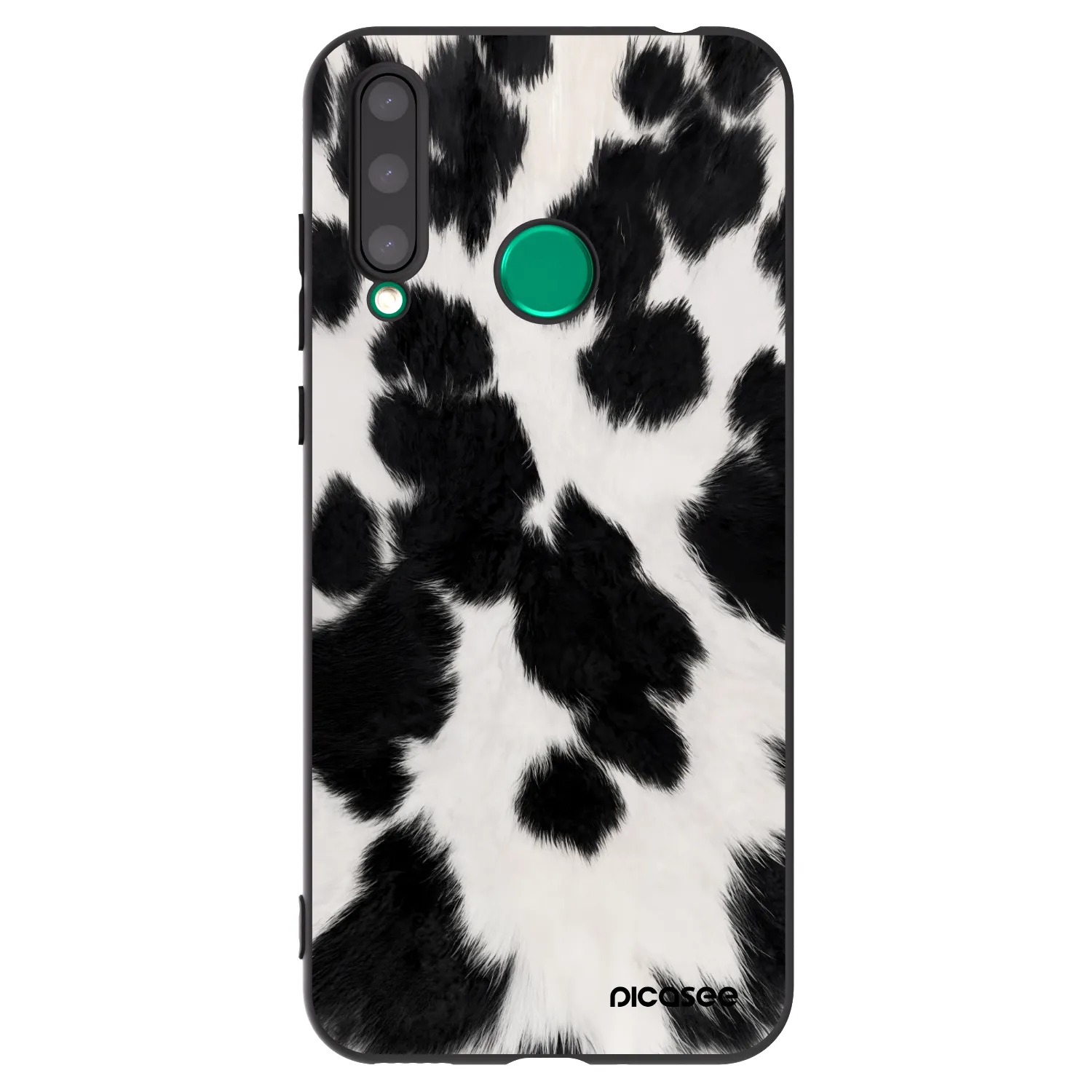 Picasee Honor 20 Lite Hülle - Schwarzes Silikon - Black Moo