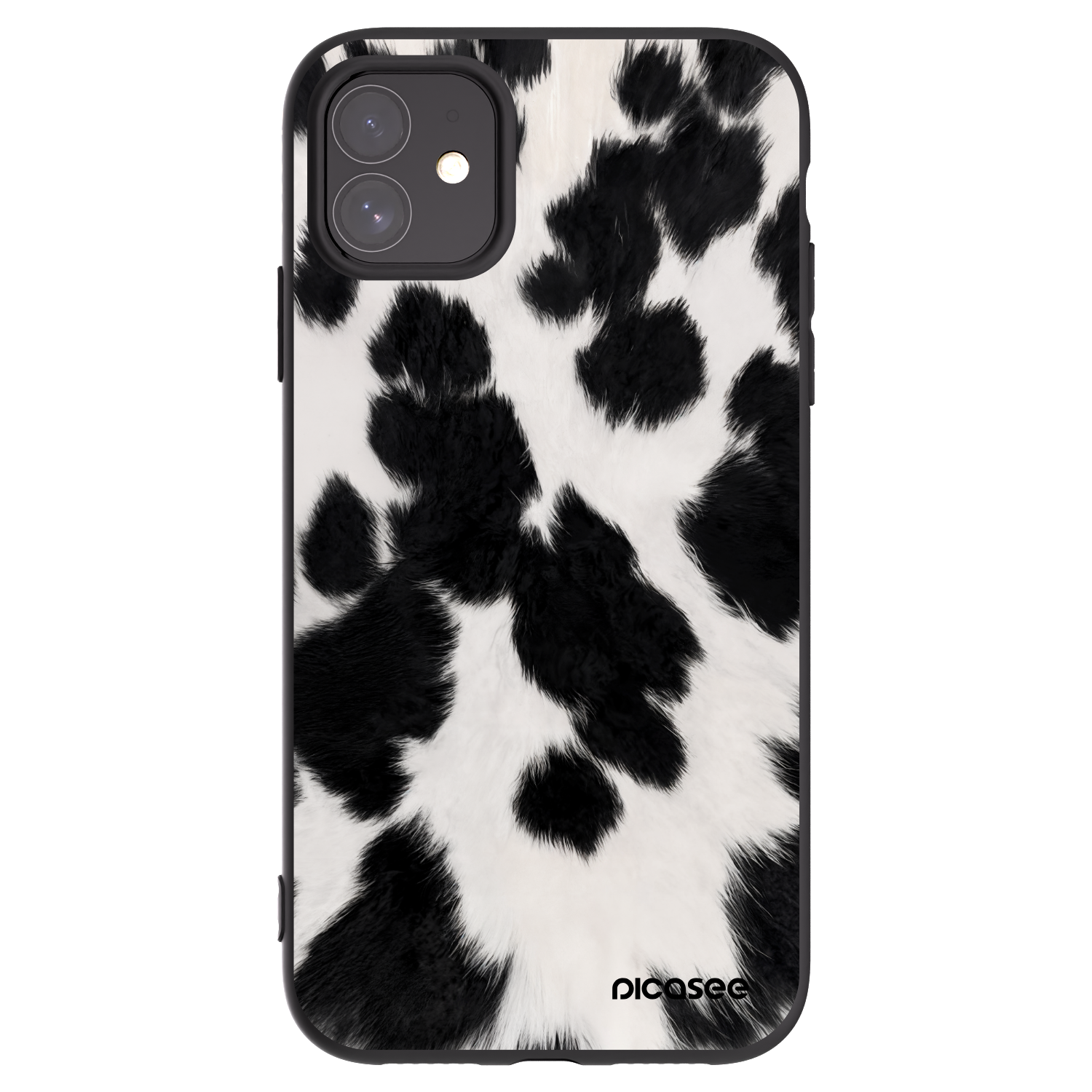 Picasee Apple iPhone 11 Hülle - Schwarzes Silikon - Black Moo