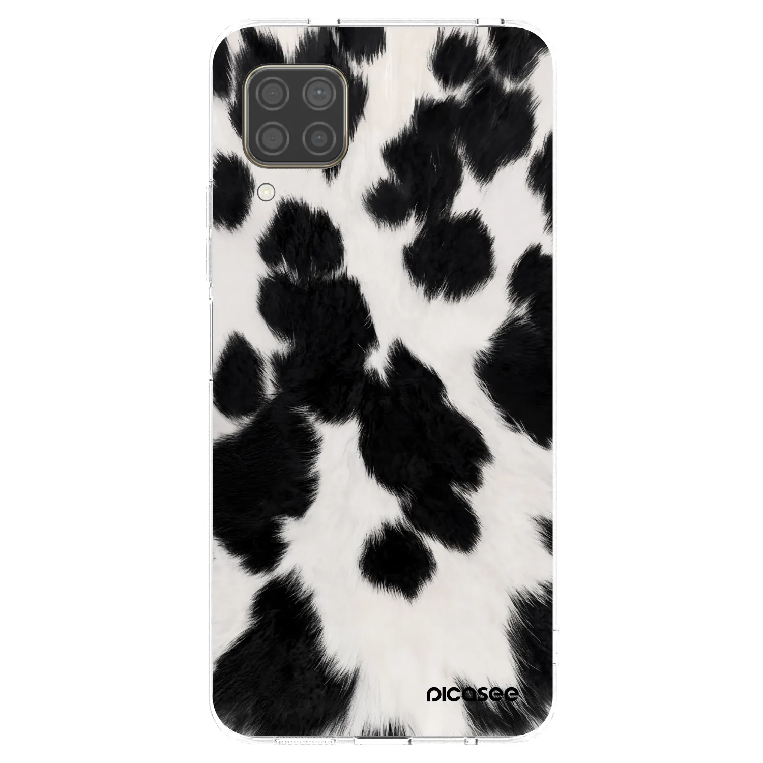 Picasee Huawei P40 Lite Hülle - Transparentes Silikon - Black Moo