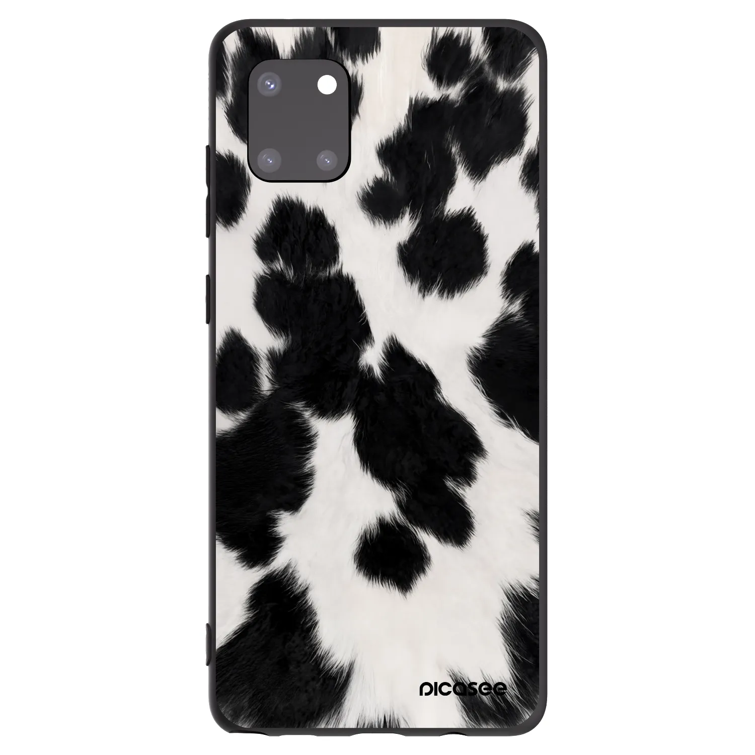 Picasee Samsung Galaxy Note 10 Lite N770F Hülle - Schwarzes Silikon - Black Moo