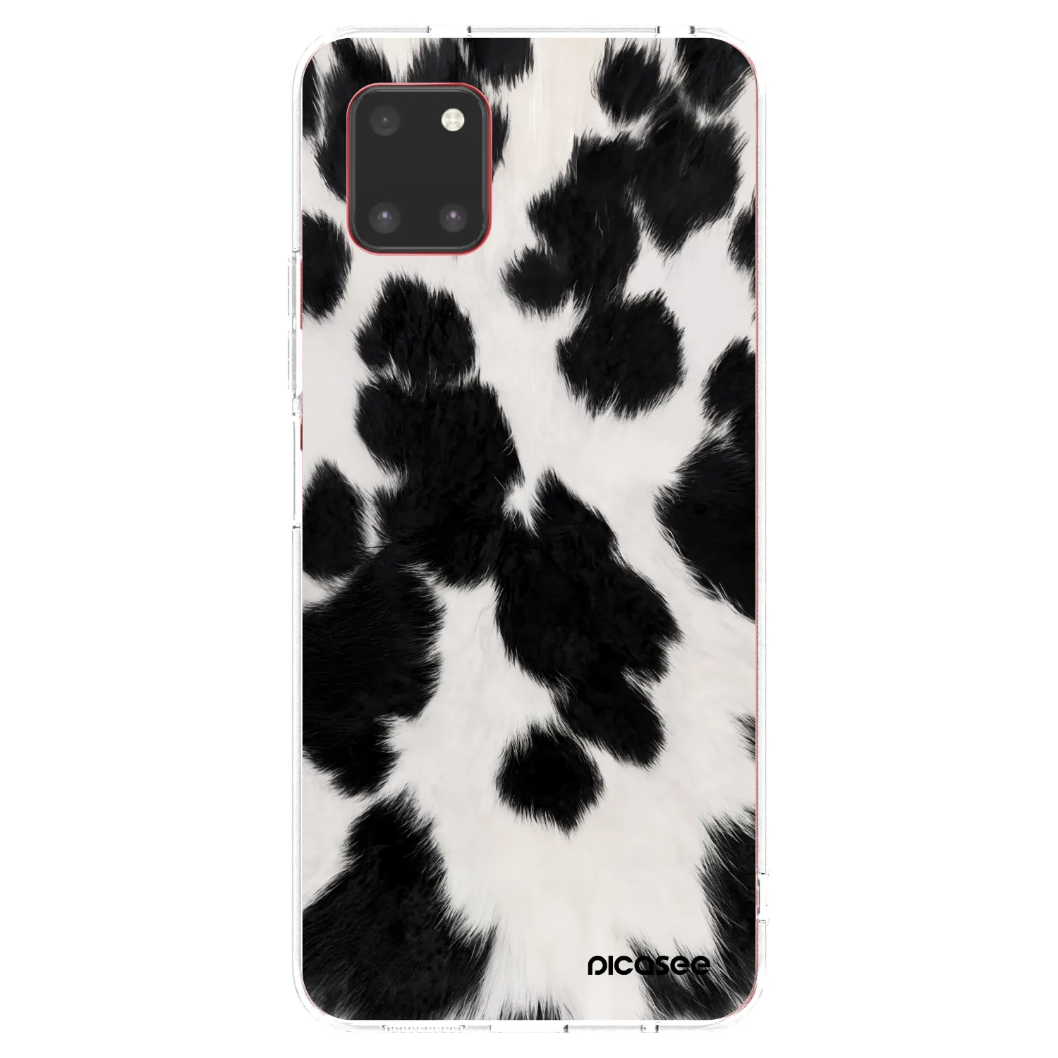 Picasee Samsung Galaxy Note 10 Lite N770F Hülle - Transparentes Silikon - Black Moo
