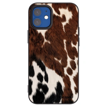 Picasee Apple iPhone 12 mini Hülle - Schwarzes Silikon - Rust