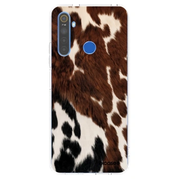 Picasee Realme 5 Hülle - Transparentes Silikon - Rust