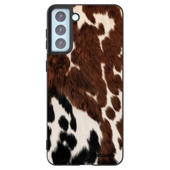 Picasee Samsung Galaxy S21+ 5G G996F Hülle - Schwarzes Silikon - Rust