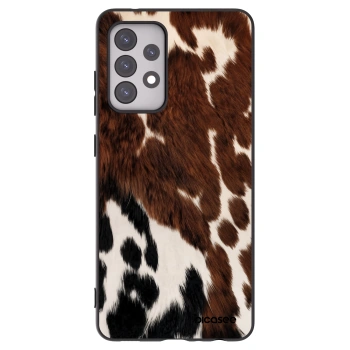 Picasee Samsung Galaxy A52 5G A525F Hülle - Schwarzes Silikon - Rust