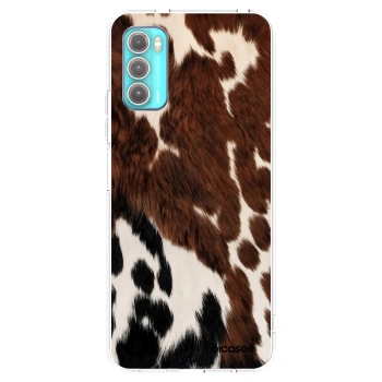 Picasee Motorola Moto G60 Hülle - Transparentes Silikon - Rust