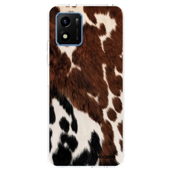 Picasee Vivo Y01 Hülle - Transparentes Silikon - Rust