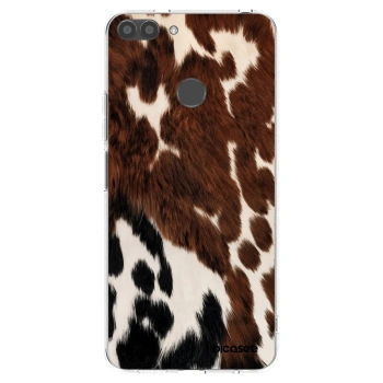 Picasee Huawei P Smart Hülle - Transparentes Silikon - Rust