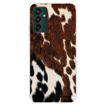 Picasee Samsung Galaxy M13 M135F Hülle - Transparentes Silikon - Rust