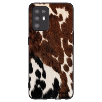 Picasee OPPO A94 5G Hülle - Schwarzes Silikon - Rust