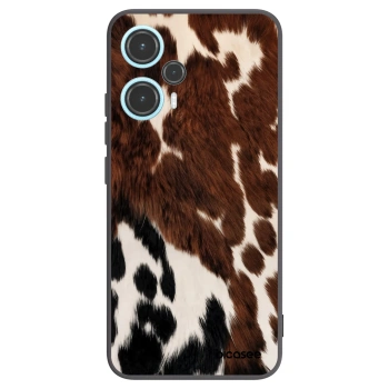 Picasee Xiaomi Poco F5 Hülle - Schwarzes Silikon - Rust