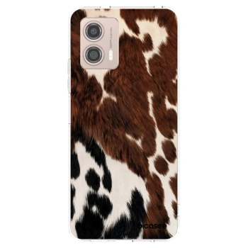 Picasee Motorola Moto G53 5G Hülle - Transparentes Silikon - Rust