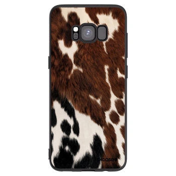 Picasee Samsung Galaxy S8 G950F Hülle - Schwarzes Silikon - Rust