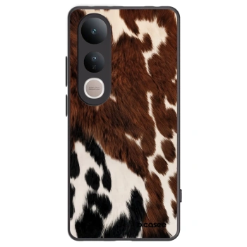 Picasee Vivo V50 Lite 5G Hülle - Schwarzes Silikon - Rust