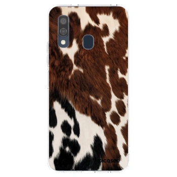 Picasee Samsung Galaxy A40 A405F Hülle - Transparentes Silikon - Rust