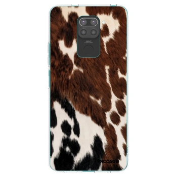 Picasee Xiaomi Redmi Note 9 Hülle - Schwarzes Silikon - Rust