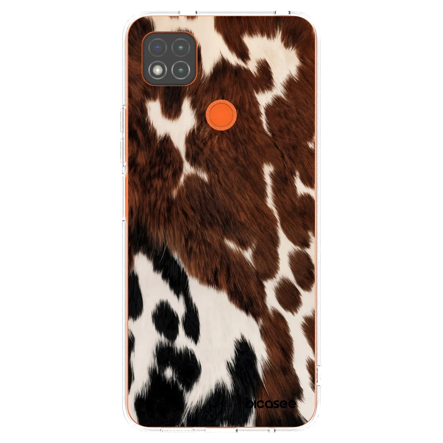 Picasee Xiaomi Redmi 9C Hülle - Transparentes Silikon - Rust