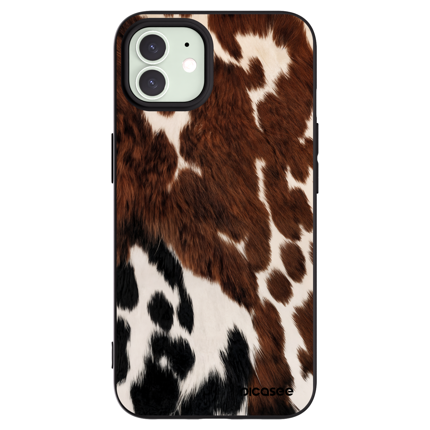 Picasee Apple iPhone 12 Pro Hülle - Schwarzes Silikon - Rust