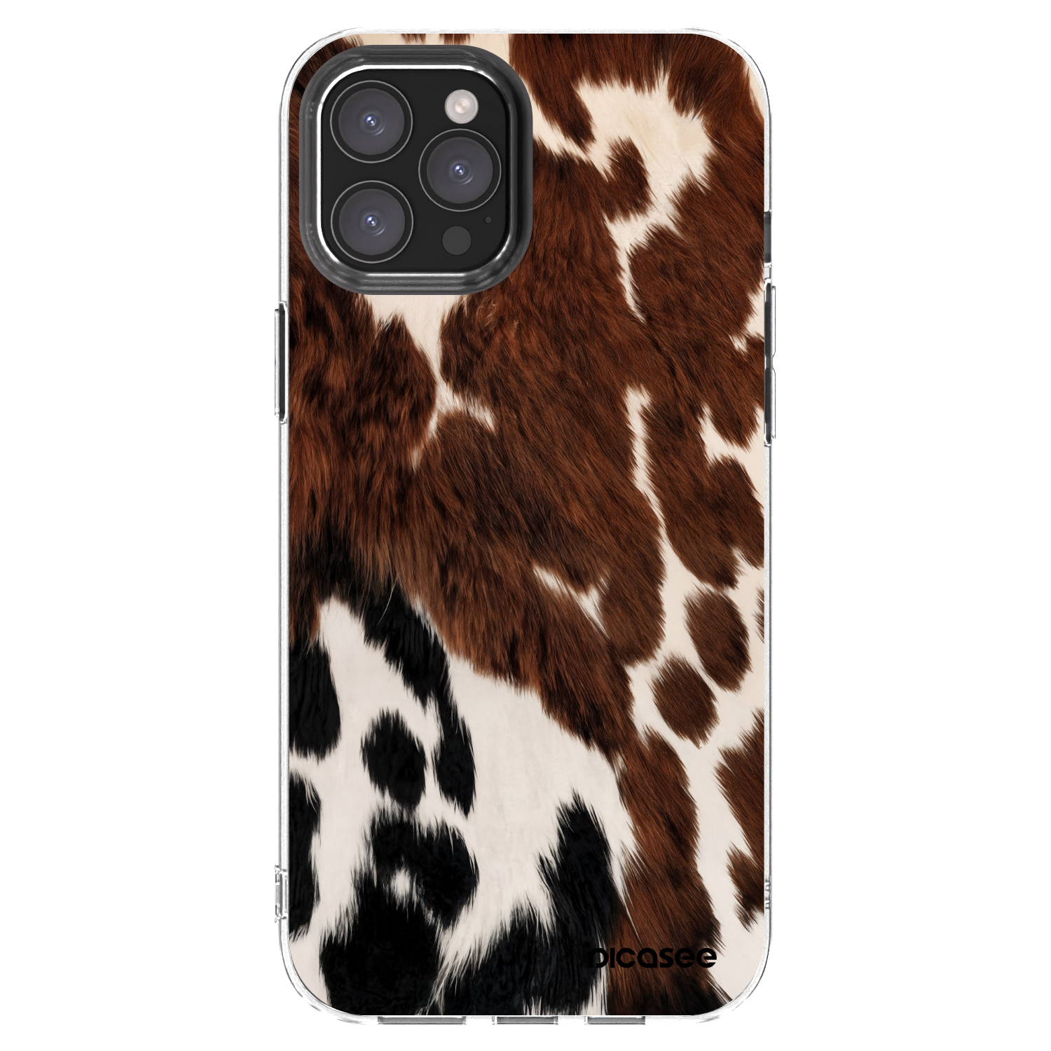 Picasee Apple iPhone 12 Pro Max Hülle - Transparentes Silikon - Rust