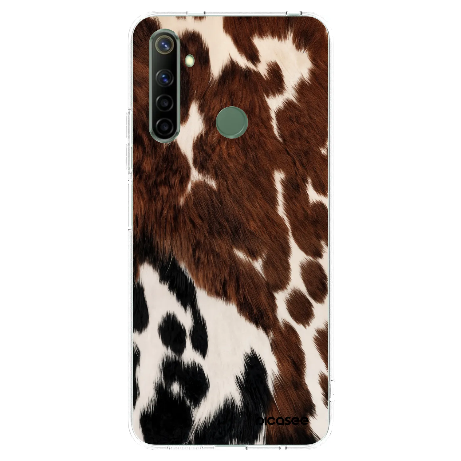 Picasee Realme 6i Hülle - Transparentes Silikon - Rust