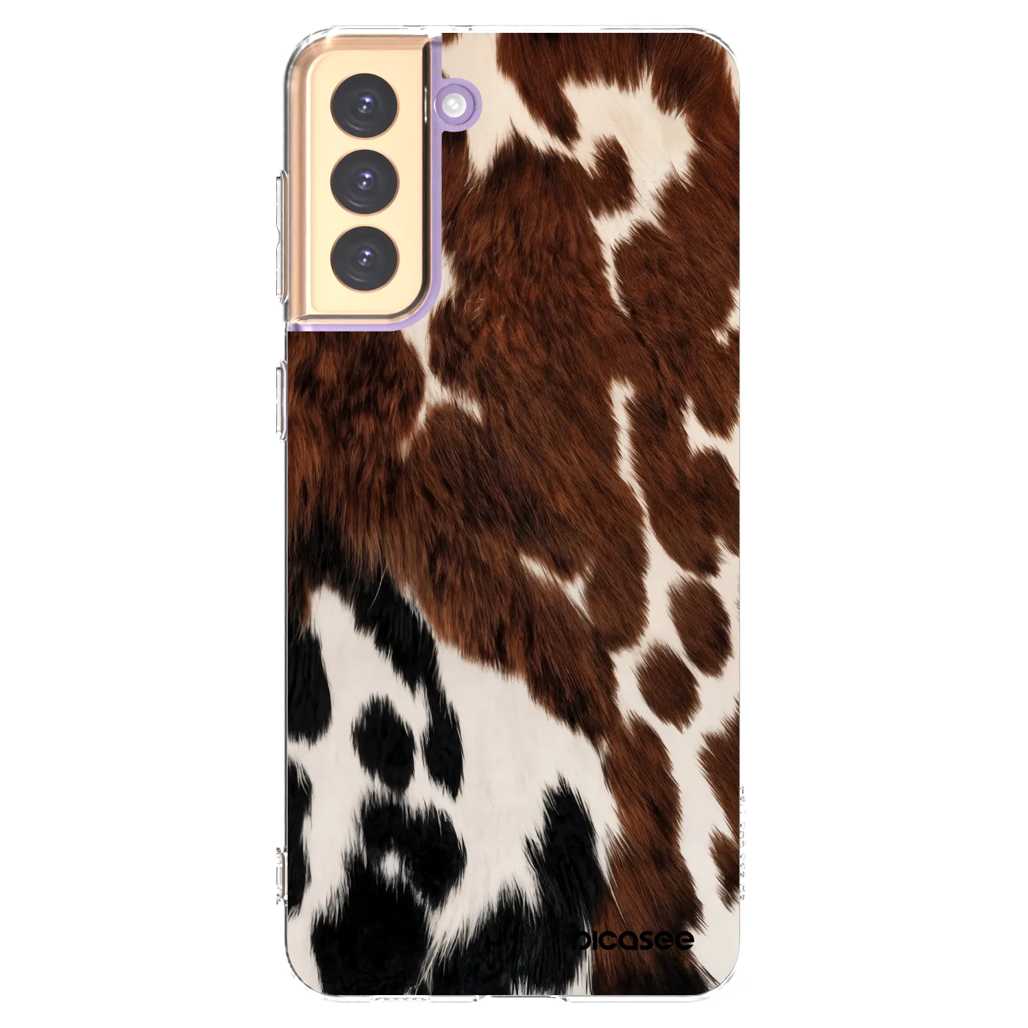Picasee Samsung Galaxy S21+ 5G G996F Hülle - Transparentes Silikon - Rust