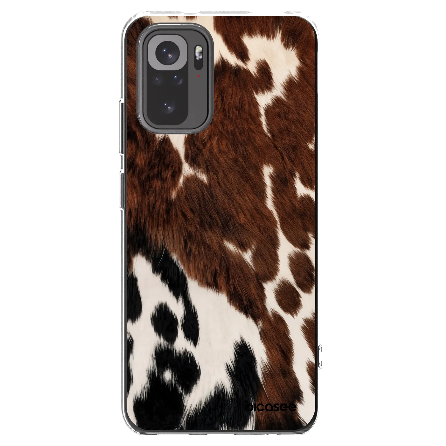 Picasee Xiaomi Redmi Note 10S Hülle - Transparentes Silikon - Rust