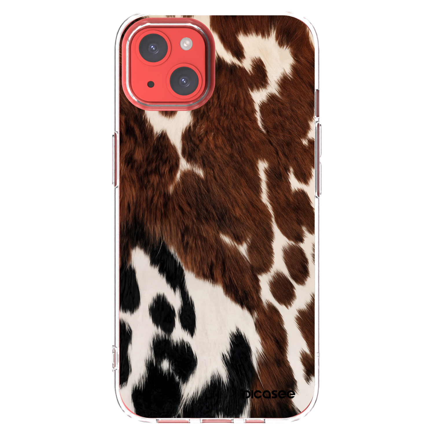 Picasee Apple iPhone 13 Hülle - Transparentes Silikon - Rust