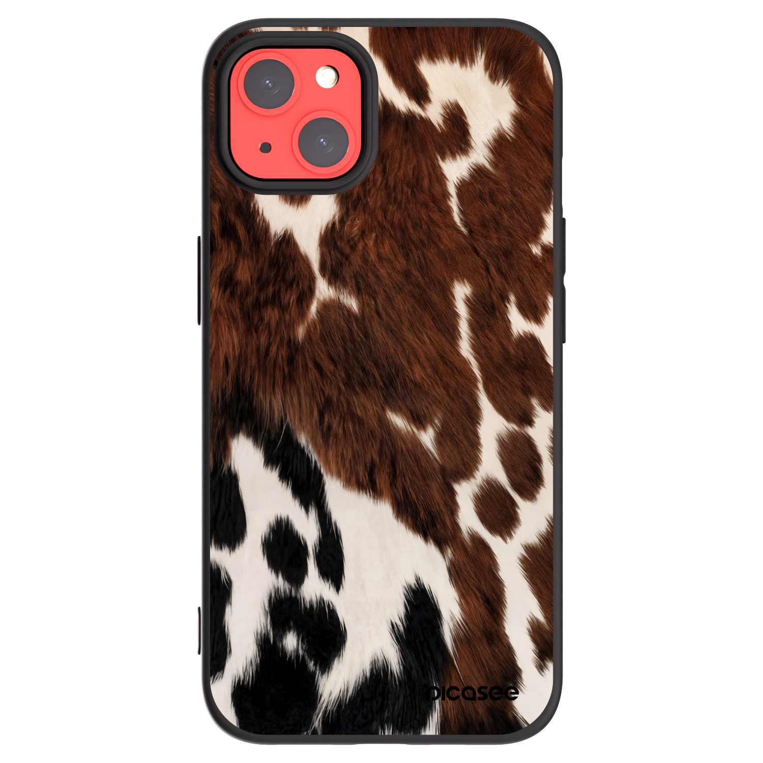 Picasee Apple iPhone 13 Hülle - Schwarzes Silikon - Rust