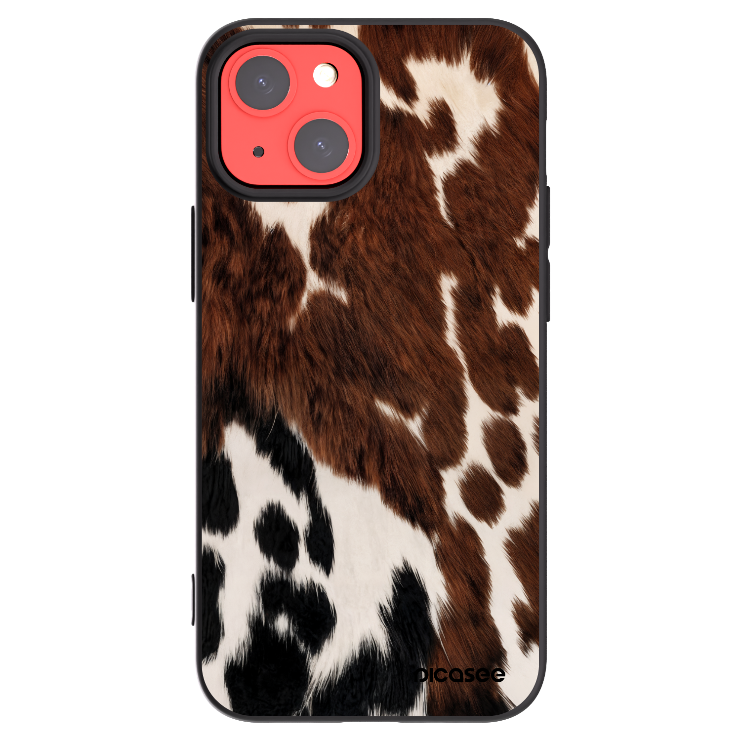 Picasee Apple iPhone 13 mini Hülle - Schwarzes Silikon - Rust