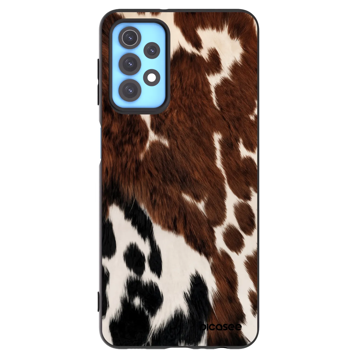Picasee Samsung Galaxy A32 4G SM-A325F Hülle - Schwarzes Silikon - Rust