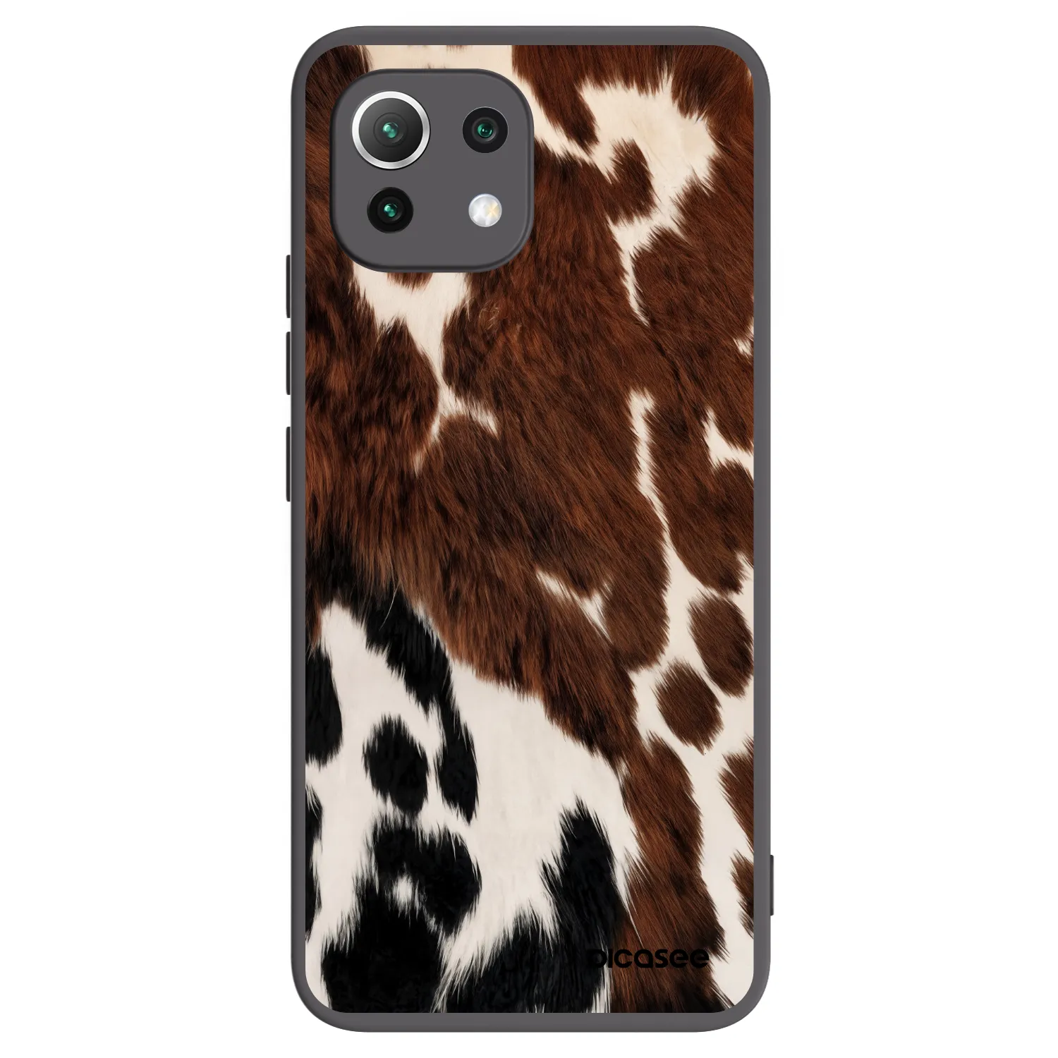 Picasee Xiaomi 11 Lite 5G NE Hülle - Schwarzes Silikon - Rust